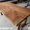 6ft 6 Seaters Khaya Solid Woodslab
