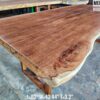 7.5ft x 3.5ft Merbau Solid Woodslab