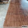 8ft 8-10 Seaters Merbau Solid Woodslab (Square)