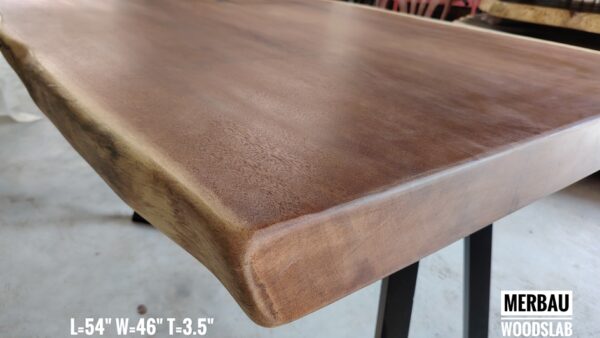 010 (3) 4.5ft x 4ft Merbau Solid Woodslab