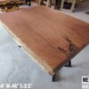 010 (5) 4.5ft x 4ft Merbau Solid Woodslab