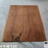 010 (6) 4.5ft x 4ft Merbau Solid Woodslab