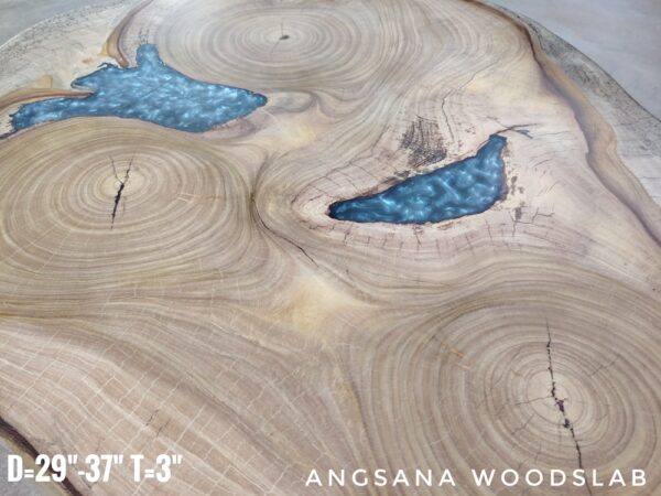 Angsana Solid Woodslab -ASN03