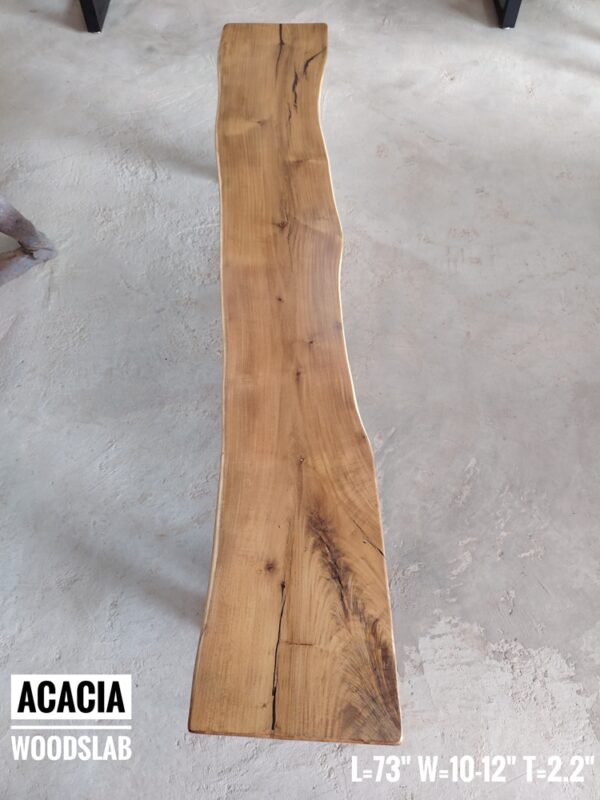 1000203152 6ft Bench - Acacia Solid Woodslab