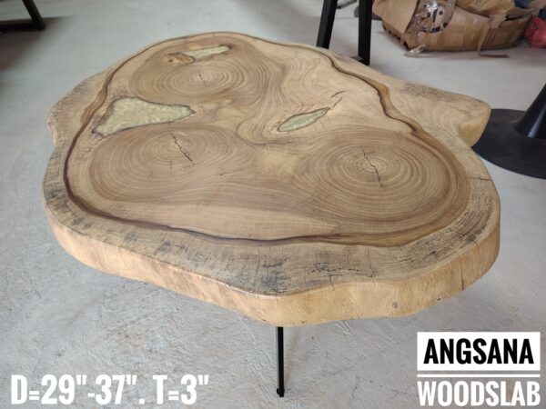 1000203480 Angsana Solid Woodslab -ASN01