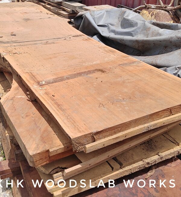 10 Seater 8.5ft Merbau Solid Woodslab