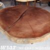 6 Seater Dining / Tea / Coffee Table - Merbau Solid Woodslab