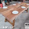 7ft x 3ft - 6-8 Seater -  Meranti Solid Woodslab -MRT02