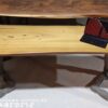 140626 (23) 6ft Mersawa Solid Woodslab - MRS01