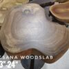 Side / Coffee Table - Angsana Solid Woodslab - ASN03