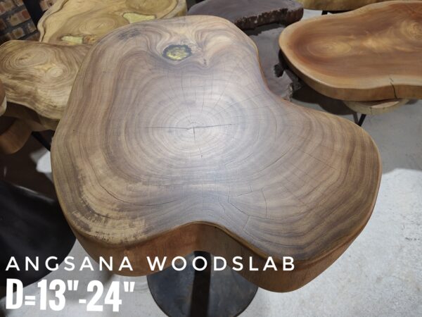 Side / Coffee Table - Angsana Solid Woodslab - ASN03