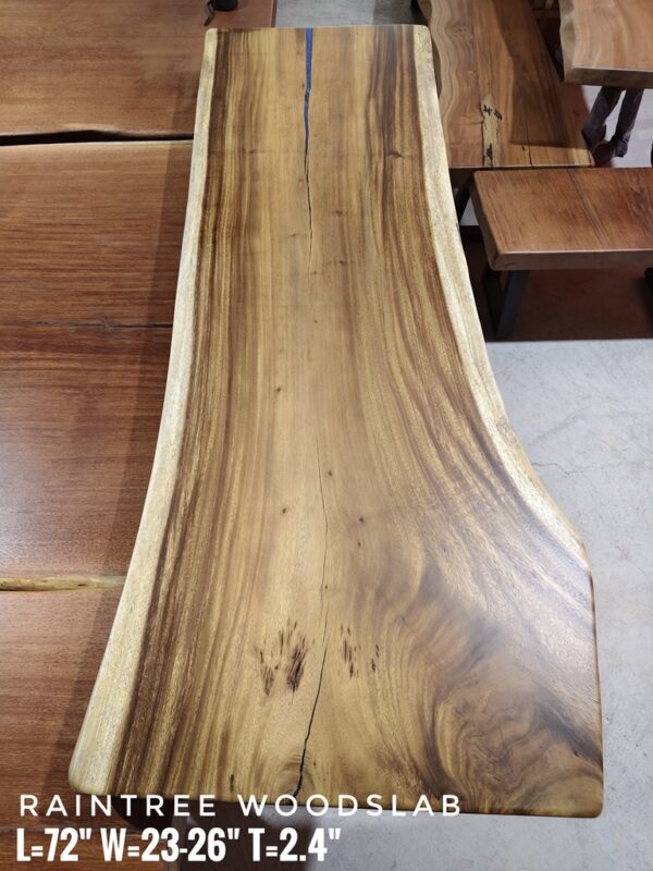 140626 (37) 6ft Raintree Solid Woodslab - RT601