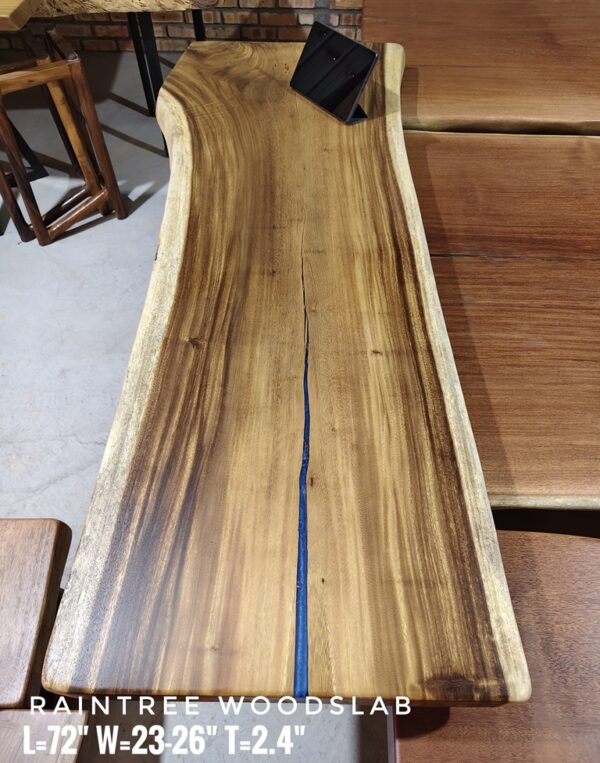 140626 (38) 6ft Raintree Solid Woodslab - RT601