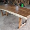 140626 (47) 8 Seater 7.5ft Raintree Solid Woodslab - RT701