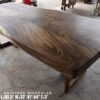 140626 (50) 8 Seater 7.5ft Raintree Solid Woodslab - RT701
