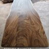 140626 (52) 8 Seater 7.5ft Raintree Solid Woodslab - RT701