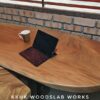 140626 (61) 8ft Khaya Solid Woodslab - KY01