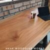 140626 (62) 8ft Khaya Solid Woodslab - KY01