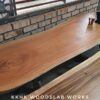 140626 (63) 8ft Khaya Solid Woodslab - KY01