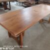 140626 (76) 8-10 Seater Merbau Solid Woodslab - MB805