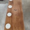 140626 (83) 8-10 Seater Merbau Solid Woodslab - MB805