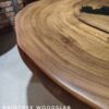 140626 (90) 6 Setaer Oval Raintree Solid Woodslab - RTR02