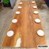 10-12 Seater 10ft -  Wild Mango Solid Woodslab -WM01