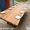10-12 Seater 10ft -  Wild Mango Solid Woodslab -WM01