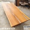 10-12 Seater 10ft -  Wild Mango Solid Woodslab -WM01