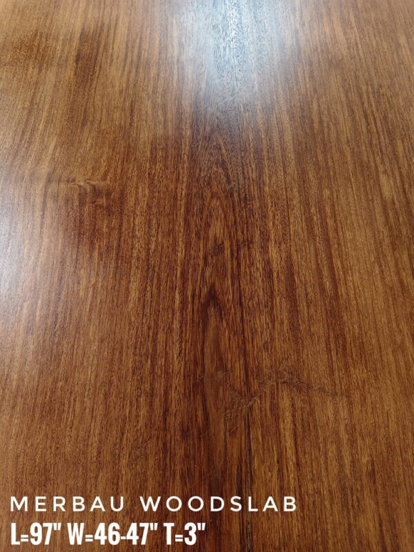 8-10 Seater -  Merbau Solid Woodslab -MB802