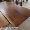 8-10 Seater -  Merbau Solid Woodslab -MB802