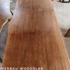 r004 (5) 8 Seater 7.5ft - Merbau Solid Woodslab - MB803