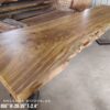 9ft x 2.5ft +/- Angsana Solid Woodslab ASN01