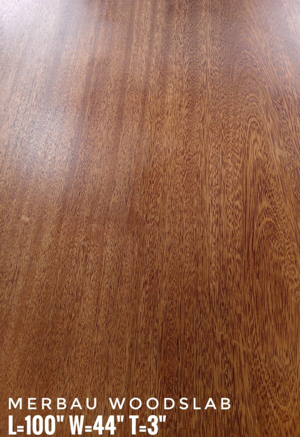 8-10 Seater - Merbau Solid Woodslab -MB806