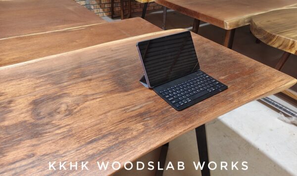 8ft x 2ft Merbau Solid Woodslab -MB803