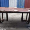 8 Seater 7ft Merbau Solid Woodslab - MB701