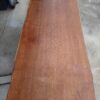 140626 (103) 7ft 8 seater Merbau Solid Woodslab - MB702