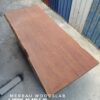 8.5ft 10 Seater Merbau Solid Woodslab - MB801