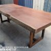 8.5ft 10 Seater Merbau Solid Woodslab - MB801