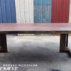 10 Seater 8.5ft Merbau Solid Woodslab