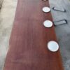 10 Seater 8.5ft Merbau Solid Woodslab