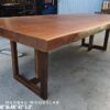8ft x 4ft Merbau Solid Woodslab - MB03