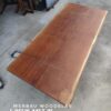 8ft x 3.5ft Merbau Solid Woodslab - MB04