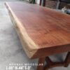 8ft x 3.5ft Merbau Solid Woodslab - MB04