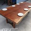 8ft x 3.5ft Merbau Solid Woodslab - MB04