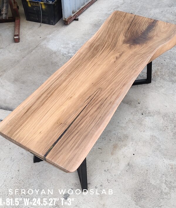 Computer Desk / Bartop / Cafe Table - Seroyan Solid Woodslab - SRY01