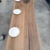 140626 (158) Computer Desk / Bartop / Cafe Table - Seroyan Solid Woodslab - SRY01