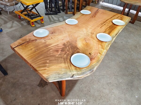 190826 (30) 7ft Khaya Woodslab - KH701
