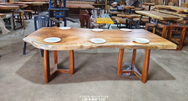 190826 (31) 7ft Khaya Woodslab - KH701