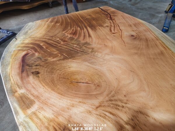 190826 (34) 7ft Khaya Woodslab - KH701